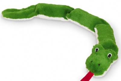 Soft toys for dog Snake green 85 cm