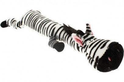 Mīkstā rotaļlieta sunim Safari Squeaker Zebra