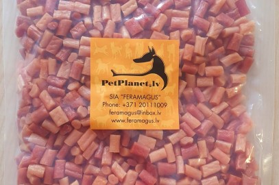 Petplanet soft chicken and duck meet pieces