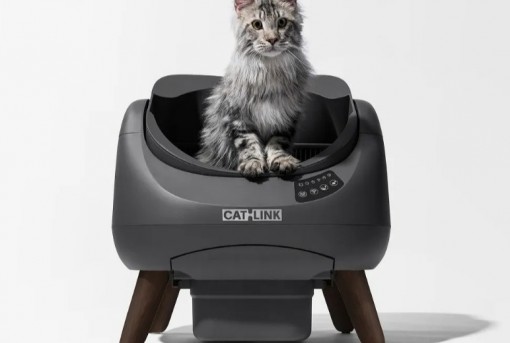CAT LITTER BOX OPEN-X/GREY CL-CH-01 GR CATLINK