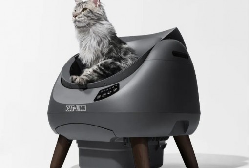CAT LITTER BOX OPEN-X/GREY CL-CH-01 GR CATLINK